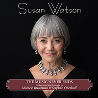 Susan Watson CD Cover The Music Never Ends